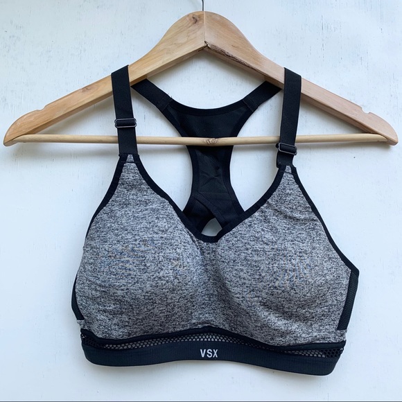 Victoria’s Secret Gray Incredible Sports Bra 32C - Picture 3 of 6